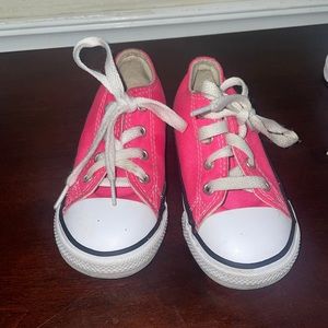 Pink converse